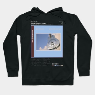 Dire Straits - Brothers In Arms Tracklist Album Hoodie